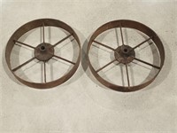 (2) 14" Steel Wheels