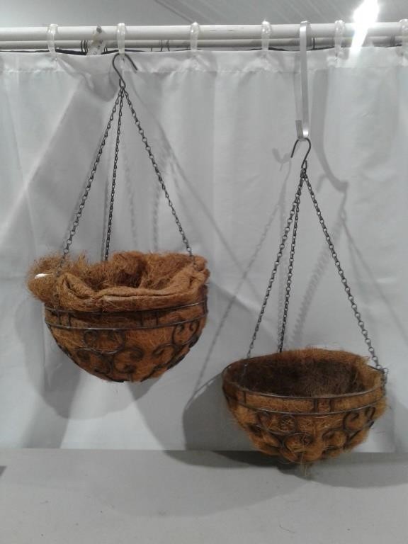 (2) Plant Baskets