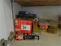 Lot of asst. nails and fasteners