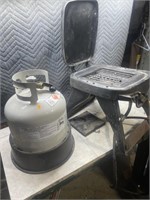Propane cooker, comes with approximately half
