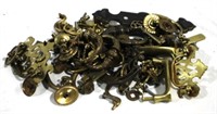 Lot of Assorted Brass Hardware