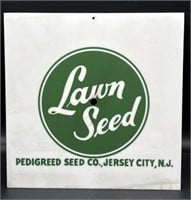 Vintage Lawn Seed Pedigree Seed Co. Clock Face