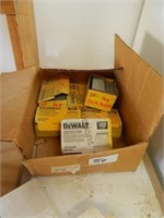 6 boxes of dewalt 16g angle finish nails