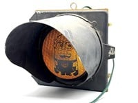Electric Traffic Light with Minion Lens 12” x 14”