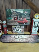 5-pc. Route 66 Decor, Game, Map