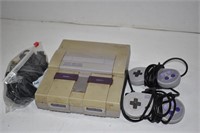 Vtg Super Nintendo NES with Controllers