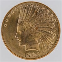 US Indian $10 Gold Eagle, 1926, NGC MS65