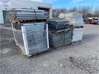 Lot Of (3) Skids Pallet Rack Shelving