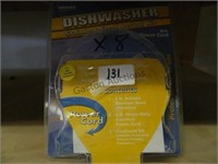 Stainless steel dishwasher powercord