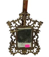 Victorian cast iron picture frame, GLASS NOT INCL.