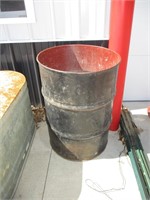55 Gallon Metal Barrel