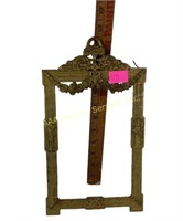 Victorian cast iron picture frame missing stand