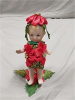 "Poinsettia" Doll by Marrie Osmond