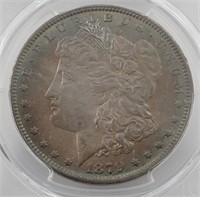 US Morgan dollar, 1879-O, PCGS MS63 w/CAC