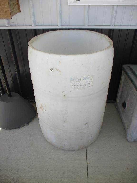 55 Gallon Poly Barrel