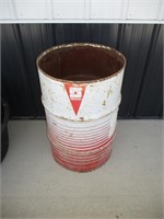 30 Gallon Metal Barrel