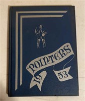 SCHOOL YEARBOOK-BAINBRIDGE POINTER "1953"