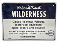 US Forest Service National Forest Wilderness