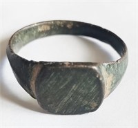 Crusades 11th-14th AD bronze Ring US#9