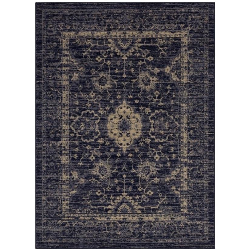 5'X7' Vintage Tufted Distressed Area Rug