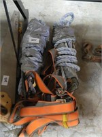 Fall Arrest ropes & harness