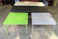 4 Yard Sale Folding Tables And Card Tables