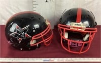 2 Outlaw Football Helmets