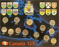 1992 RCM 125th Anniversary UNC Coin Set