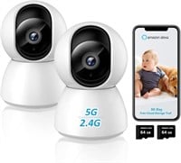 2pack Baby Monitor Camera with Phone App