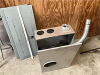 Rigid Metal Pipe, Elbow, 2 Breaker Box Fronts &