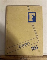 SCHOOL YEARBOOK-FILLMORE ECHOES "1953"