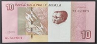 2012 Angola 10 KWANZAS banknote UNC.