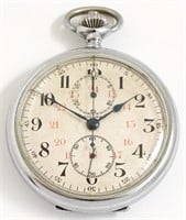 Seikosha, WWII military chronograph w/register