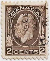 Canada 1932 George V "Medallion" 2 Cents Stamp #19
