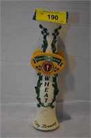 Golden Leaf Wheat City Brewing Beer Tap Handle