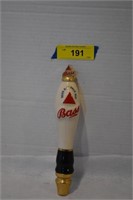 Bass Porcelain & Brass Beer Tap Handle