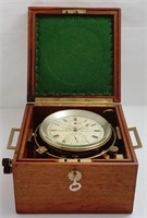 TS & JD Negus, marine chronometer w/break circuit