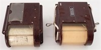 Lot (2) Luftwaffe height recorder barographs