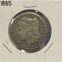 S - 1885 MORGAN SILVER DOLLAR (1M)