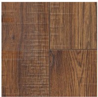 Distressed Brown Laminate Wood Flooring (139 sqft)