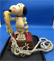 Vintage Snoopy & Woodstock Telephone