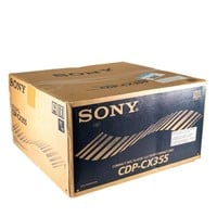 NIB Sony Compact Disc Player CDP-CX355