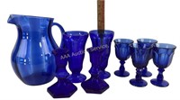 Cobalt Blue Sundae Glasses, Candle Holders and