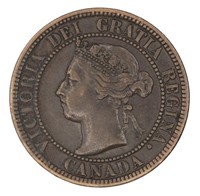 1896 Canada 1 Cent Coin