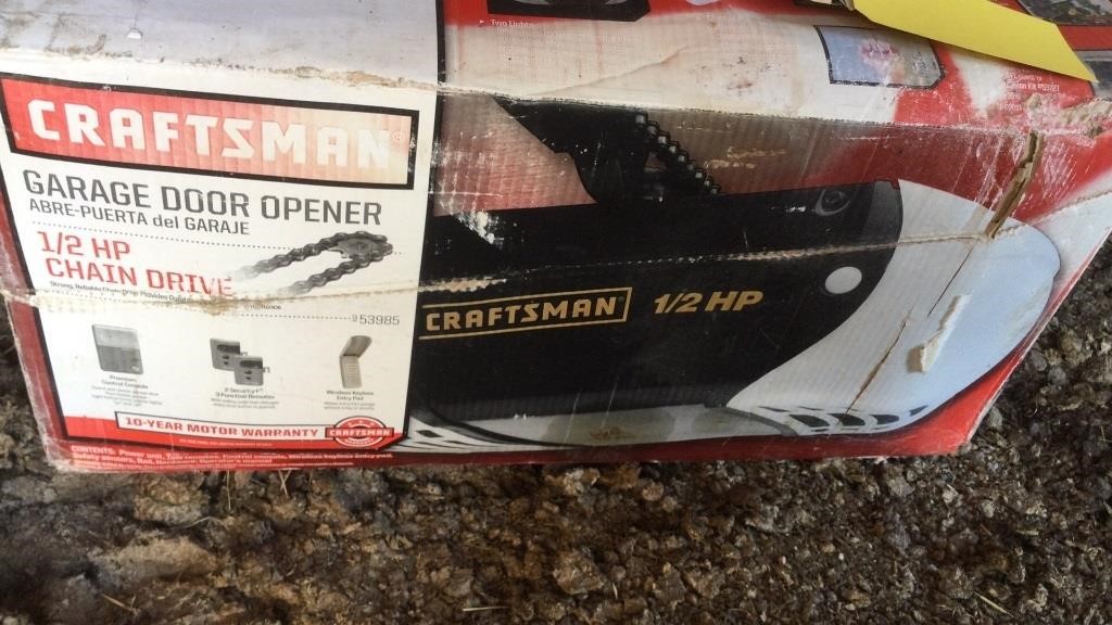 CRAFTSMAN 1/2 HP GARAGE DOOR OPENER