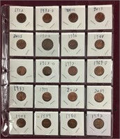 Sheet Of 29 Error Lincoln Cents