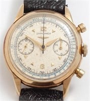 Longines Flyback Chronograph in 14K gold