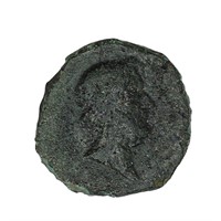 Anonymous AE Quadrans Ancient Roman Coin