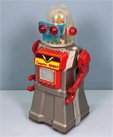 WORKING Cragstan Mr. Robot Tin Battery-Op Toy