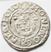 Poland 1622 Sigismund III 3 Groschen silver coin
